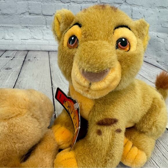 Disney Vintage Simba and Nala Plush - Picture 4 of 7